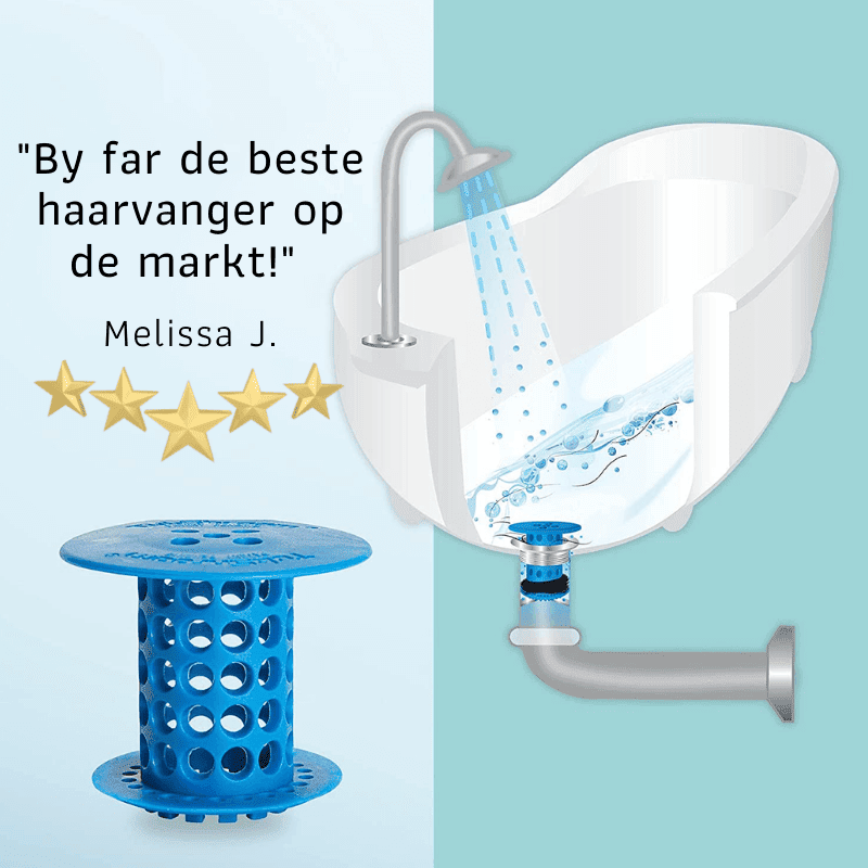 Revo X™ - Revolutionaire Afvoerbeschermer & Haarvanger-Koopje.com